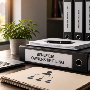 Annual Beneficial Ownership Filing (Client provides all documents)