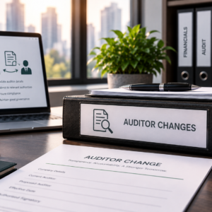 Change of Auditor (prep and lodge)