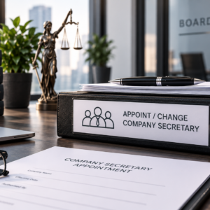 Appoint / Change Company Secretary